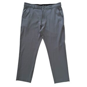 Hurley 34x30 (Actual 36x27.5) Gray Training Golf Straight Leg Men's Pants‎